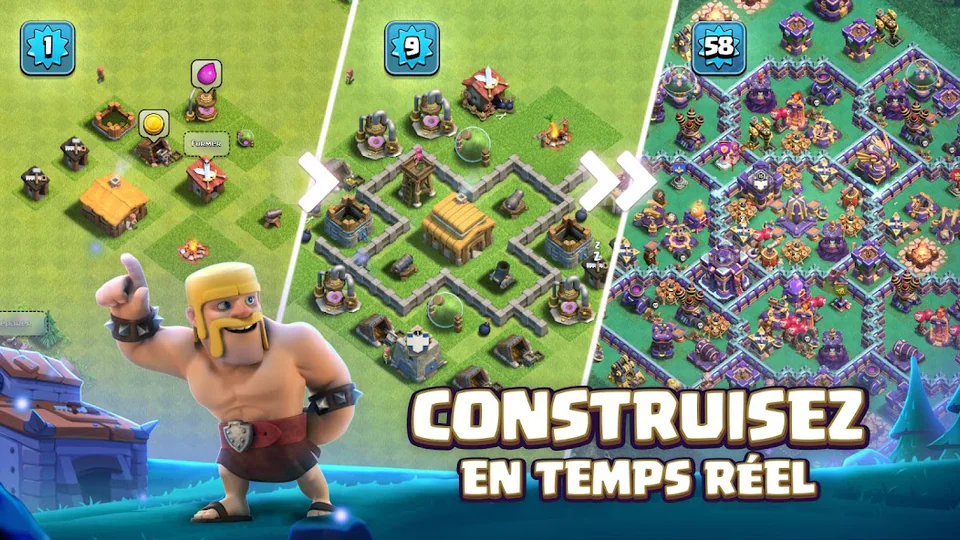 Official Clash of Clans screenshot from Google Play