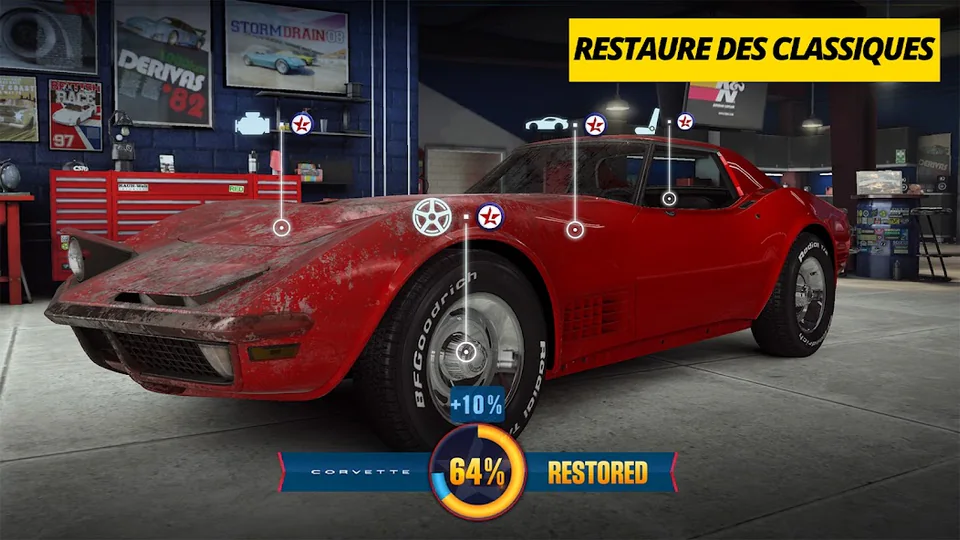 Capture officielle de CSR Racing 2 sur Google Play