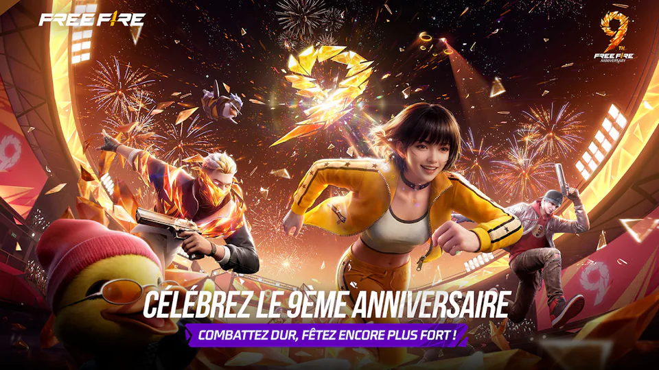 Capture officielle de Free Fire sur Google Play
