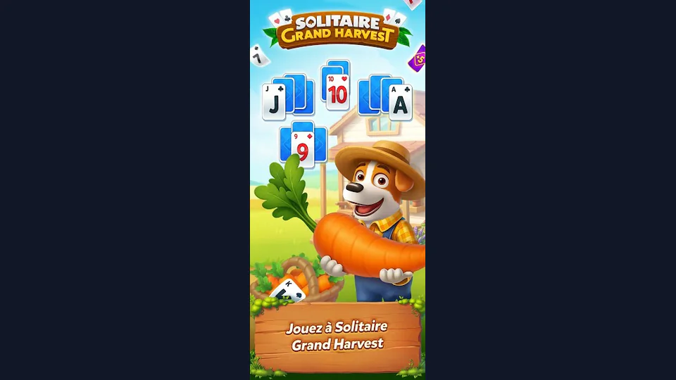 Capture officielle de Solitaire Grand Harvest sur Google Play