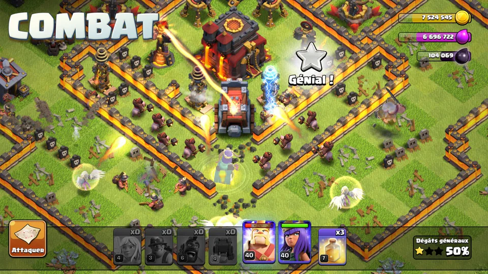 Capture officielle de Clash of Clans sur App Store