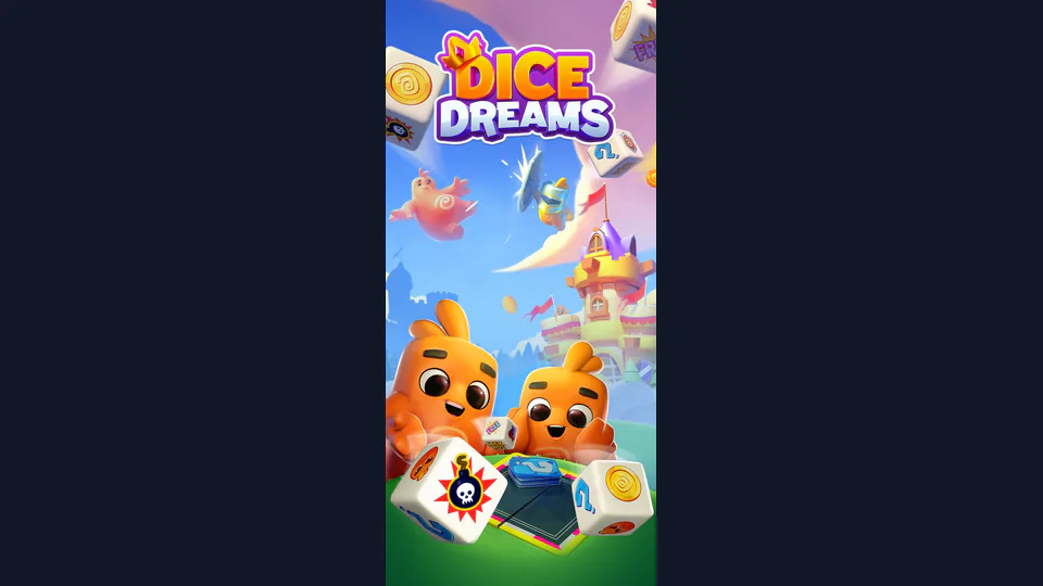 Capture officielle de Dice Dreams sur App Store
