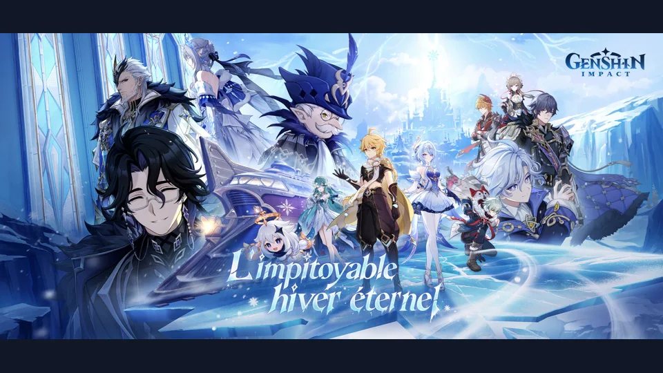 Capture officielle de Genshin Impact sur App Store