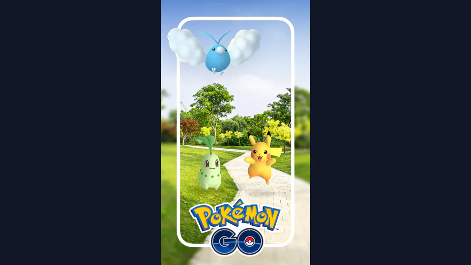 Capture officielle de Pokémon GO sur App Store